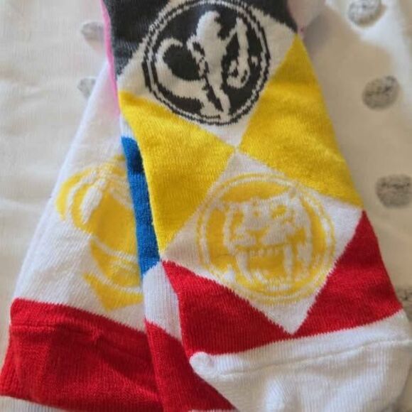 Power Ranger Socks - Picture 3 of 3
